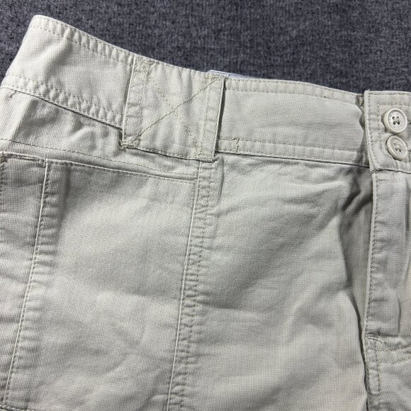 Vintage Y2K Mossimo Mini Micro Khaki Brown Low Rise Shorts Short Sz 13 NWT - Picture 16 of 16